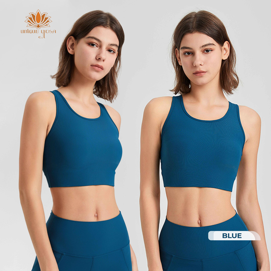 port Bra Adelle/Sport Bra Medium Impact/Sport Bra Wanita Yoga Olahraga