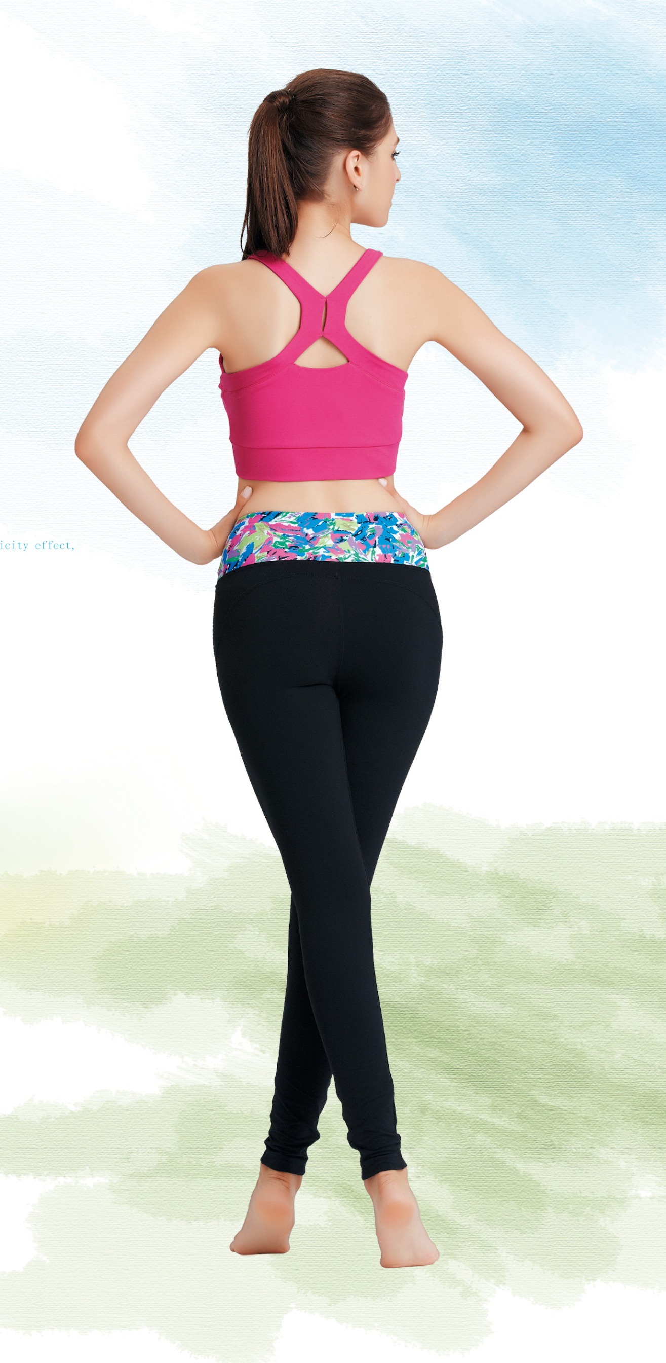 Sport Bra / Bra Senam Yoga Denlus DL 96051 Pink / Bra Sport DL 96053 Pink Tua