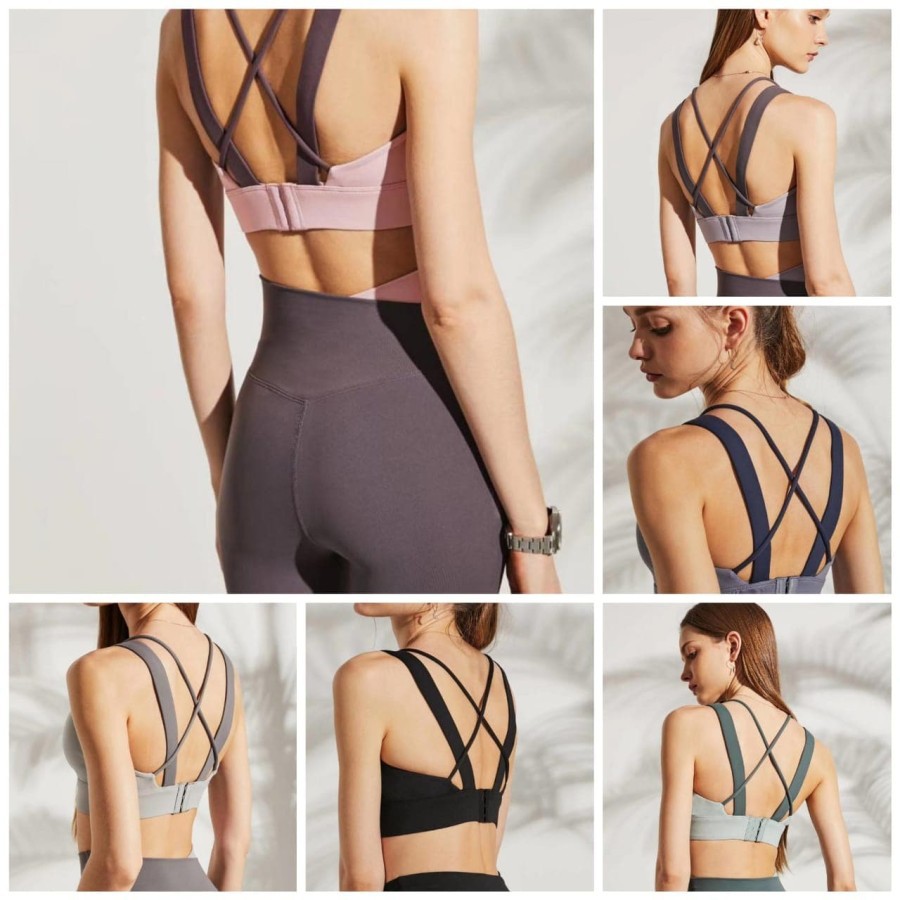 Sports Bra Olahraga Yoga Pilates / Sports Bra Gym Fitness SP186 / Pakaial Senam Zumba Terbaru
