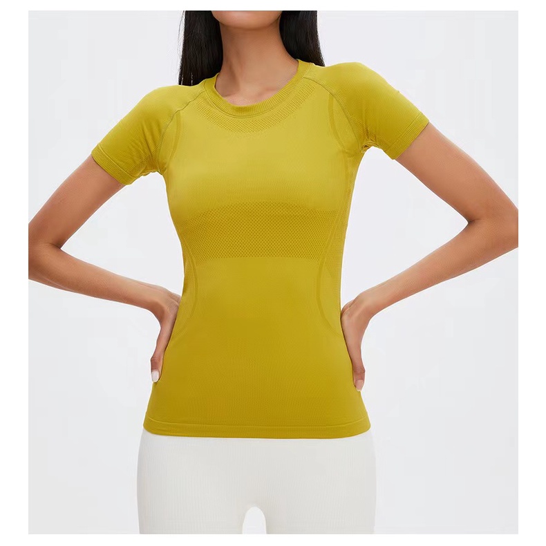 Baju Kaos Olahraga Senam Yoga Bodycon Body Fit / Top Wanita Murah / Kaos Olahraga Wanita / Baju Gym Wanita / Top Yoga Vania MS0102