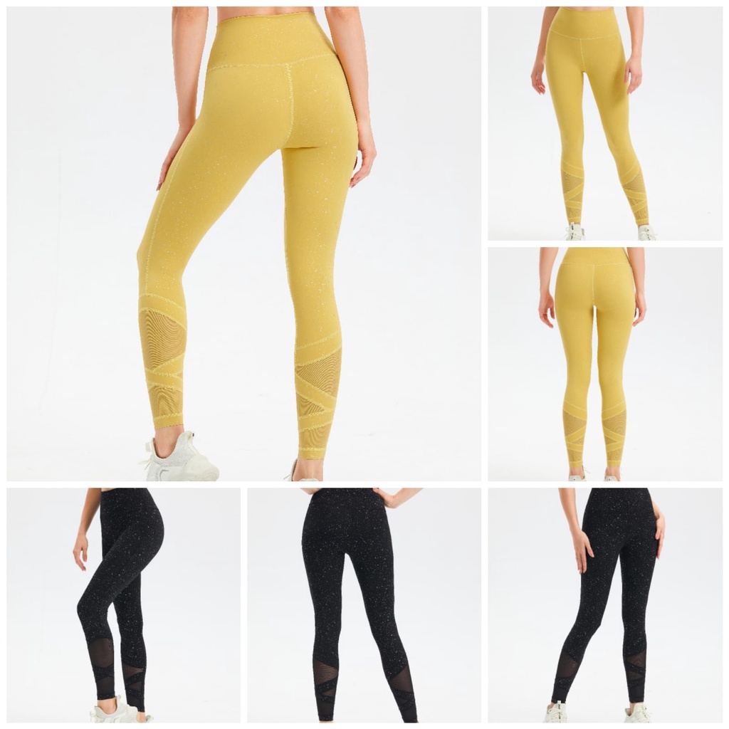 Celana Legging Olahraga Highwaist / Legging Vania KF 1539 / Celana Senam Yoga Vania Gym Fitness Running / Legging Zumba