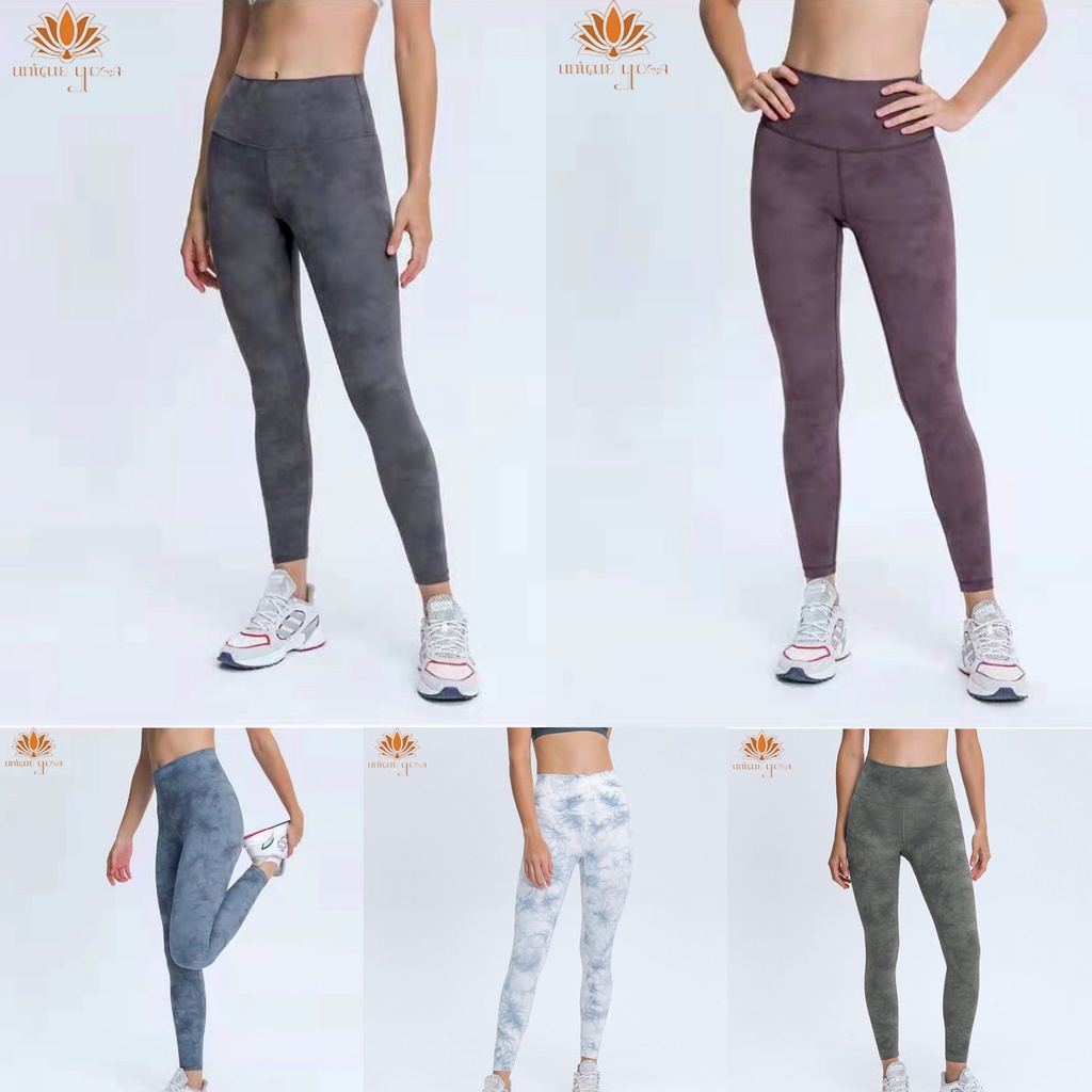 Legging Highwaist Senam Yoga Gym Tie Dye / Legging Yoga Vania DL019 / Celana Sport Wanita / Legging Olahraga Zumba