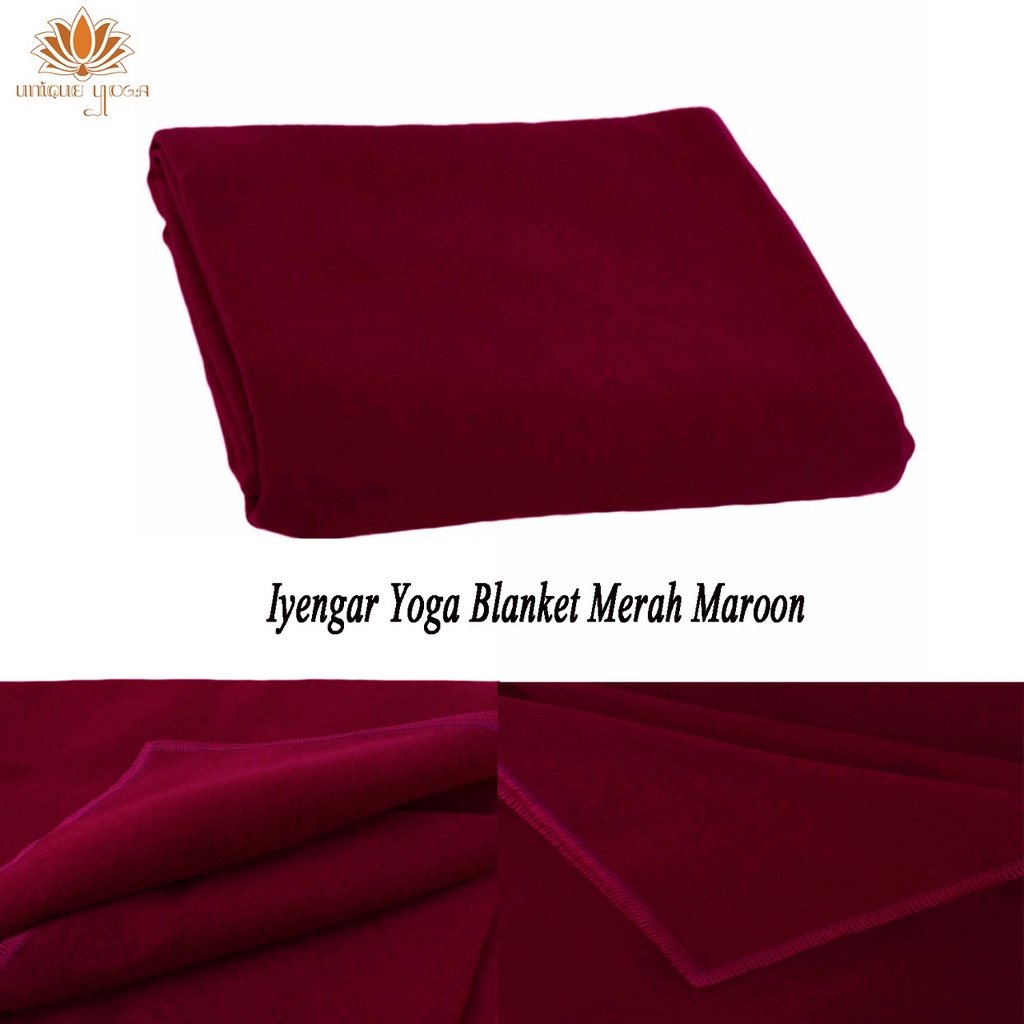 Iyengar Yoga Blanket / Selimut Yoga / Blanket Yoga Murah / Selimut Yoga Pilates / Wool Blanket Yoga