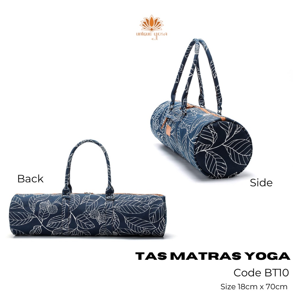 Padma Yoga Bag / Padma Yoga Bag Mat / Tas Olahraga Senam Yoga Ukuran Besar / Tas Matras Tenteng Motif / Tas Matras Yoga