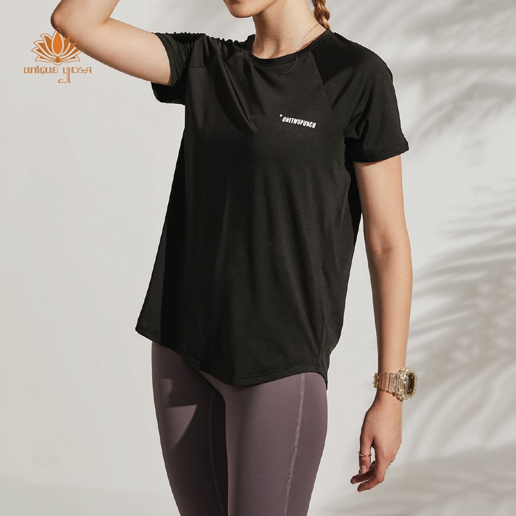 Baju Senam Yoga Gym Fitnes Wanita Dry fit / Vania Top Woman T896 / Kaos Olahraga Activewear Wanita