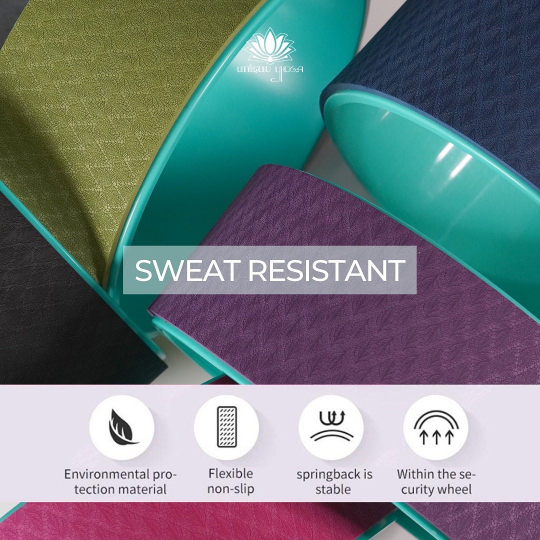 Yoga Wheel TPE / Wheel Yoga Roller For Back Bends / Yoga Wheel Termurah Jakarta