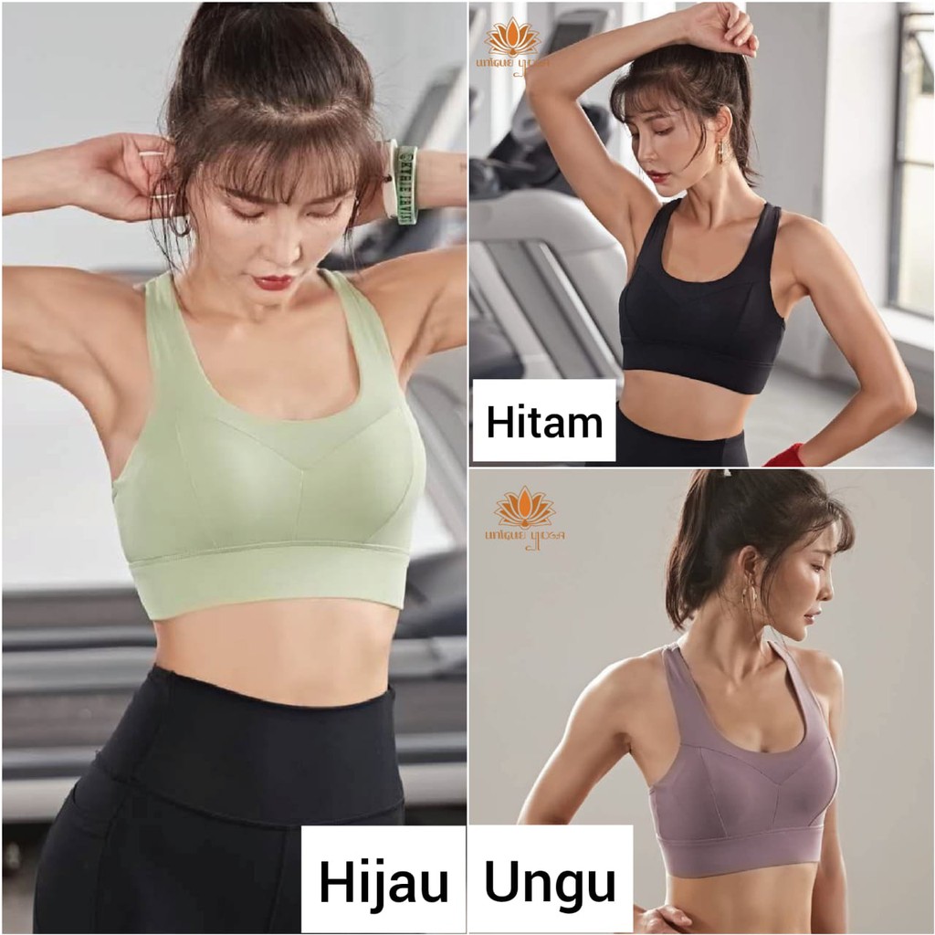 Bra Gym Sports Wanita Terbaru / Sports Bra Vania Yoga WX060