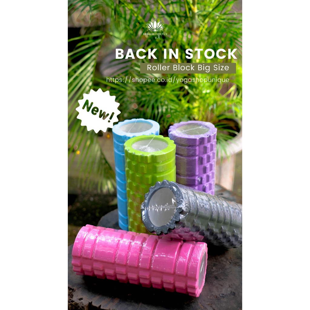Roller Block Yoga / Roller Block Murah / Roller Block / Block Yoga Pilates Fitness / Block Yoga / Yoga Block Murah