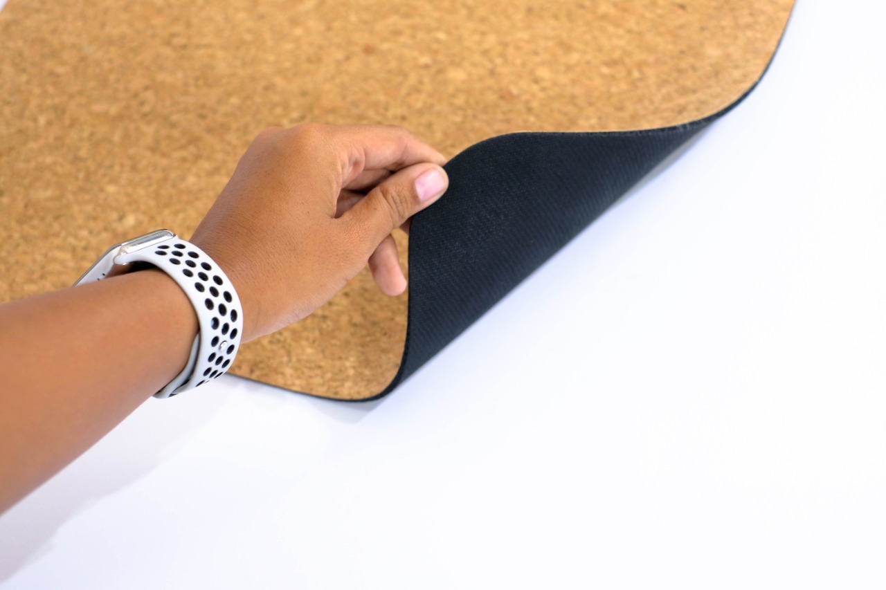 Yoga Mat Cork Spesial Zodiac Design / Matras Senam Yoga / Yoga Mat Natural Rubber Cork / Alasa Olahraga Senam Yoga