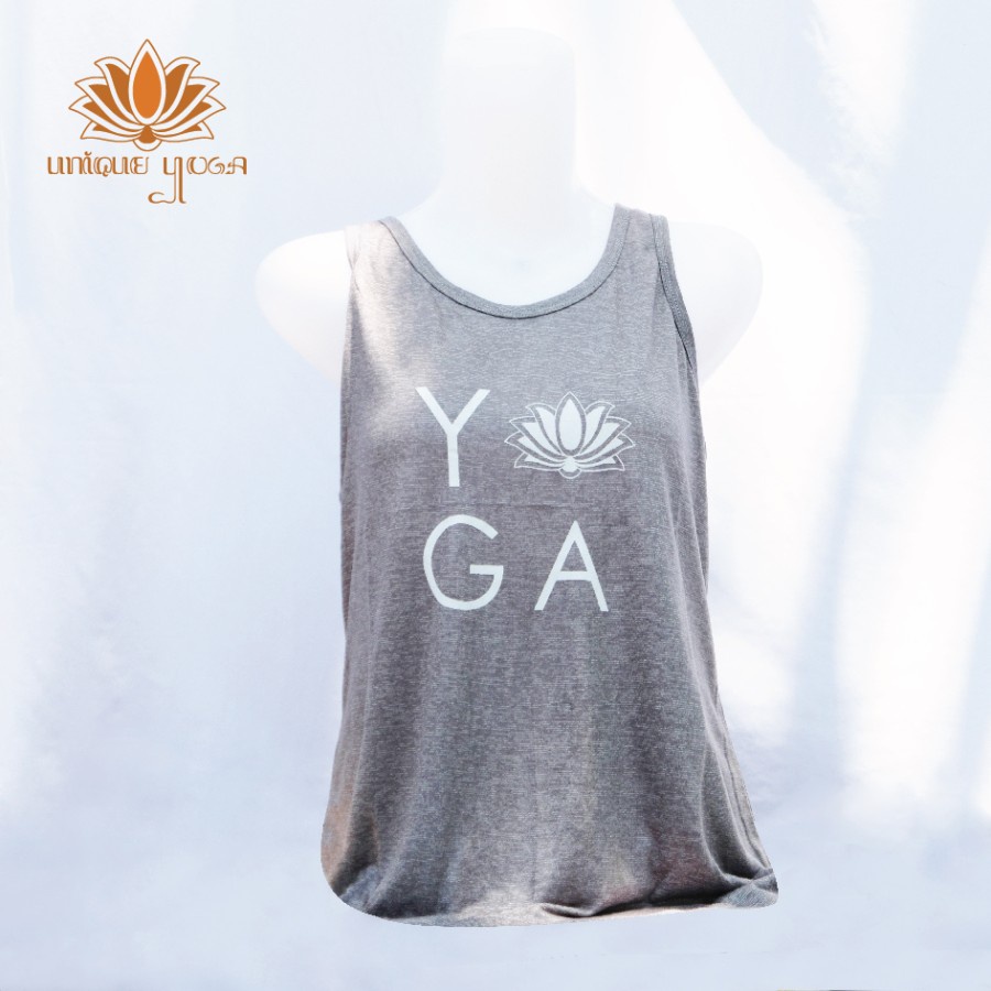 Kaos Yoga Murah / Top Yoga Bintik Tulisan Yoga / Top Yoga Murah / Kaos Zumba / Baju Olahraga Wanita Top Bintik Tulisan Yoga