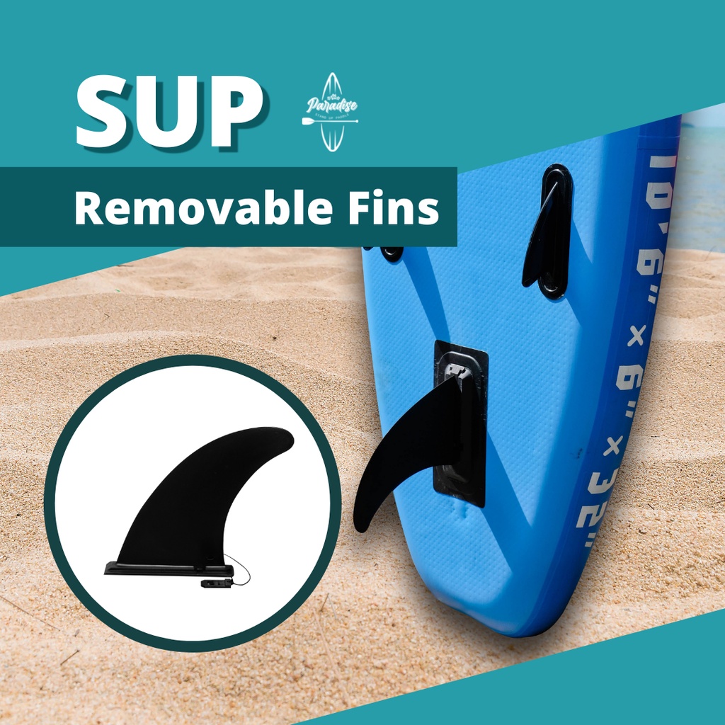 Sirip Papan Selancar / Removable Fins / Fin Set Surfboard / Stand Up Paddle Fin Tengah Quick Realease / SUP Fin Nylon 