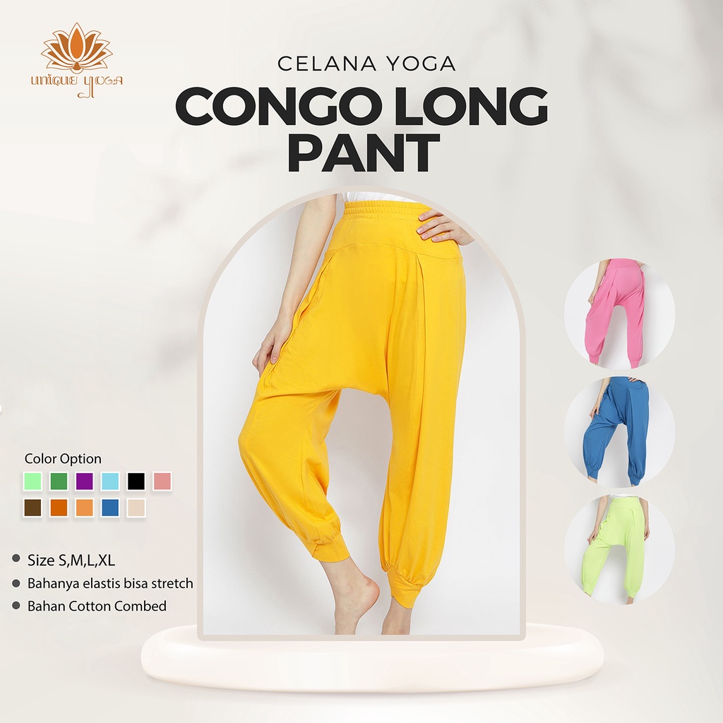 Celana Senam / Celana Yoga / Celana Panjang Yoga / Celana Congo Long Pant Yoga