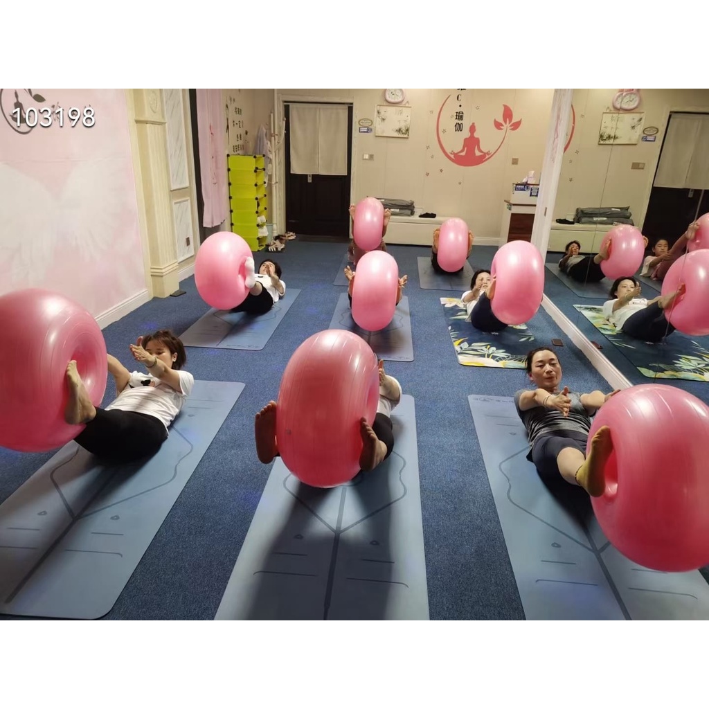 Gym Ball / Bola Donat Pilates / Bola Donat Yoga / Bola Yoga Pilates Gym Fitness / Yoga Ball Murah / Gym Ball Donut