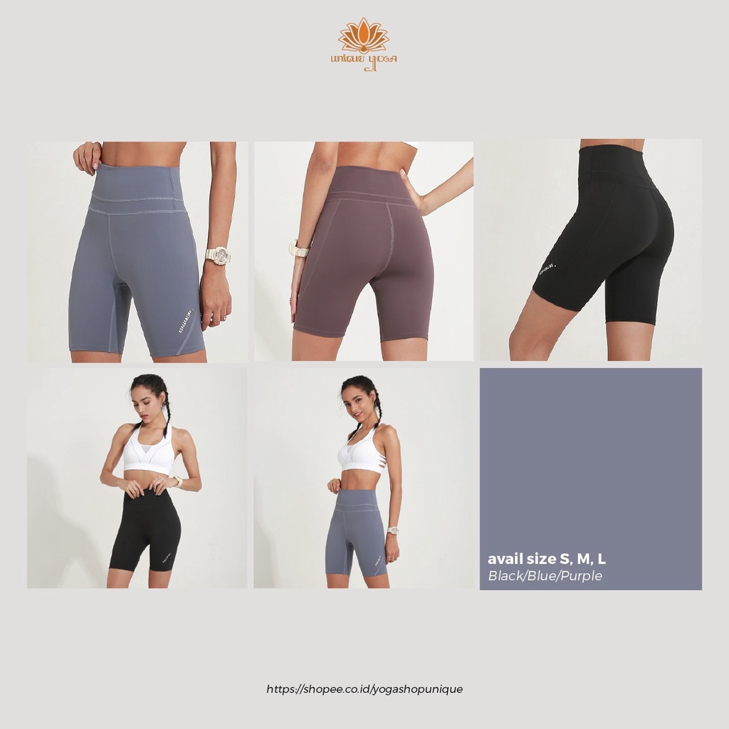 Celana Pendek Senam Olahraga Yoga Wanita / Short Pant Running Sport / Yoga Pant Sport Vania TH 461