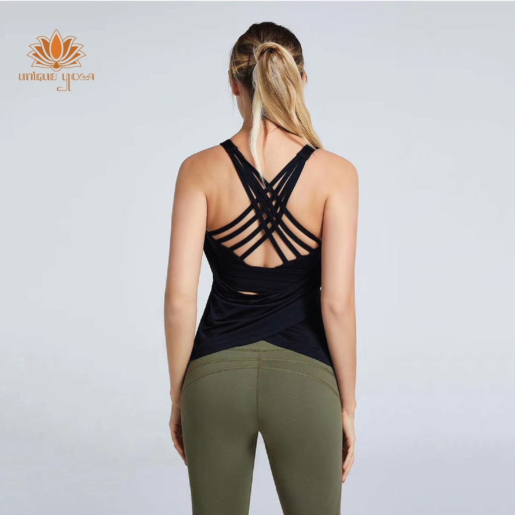 Baju olahraga wanita terbaru / Top vania with inner YW035 termurah / Baju Olahraga Wanita / Baju Yoga Terlaris