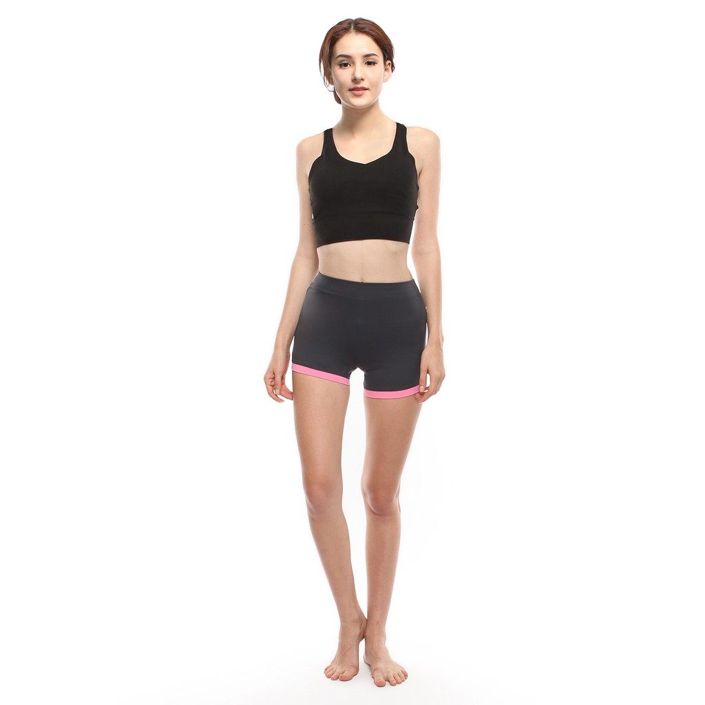 Short Pants Wanita / Short Pants Olahrga Wanita / Celana Yoga Pilates / Short Pants Denlus DL 76042