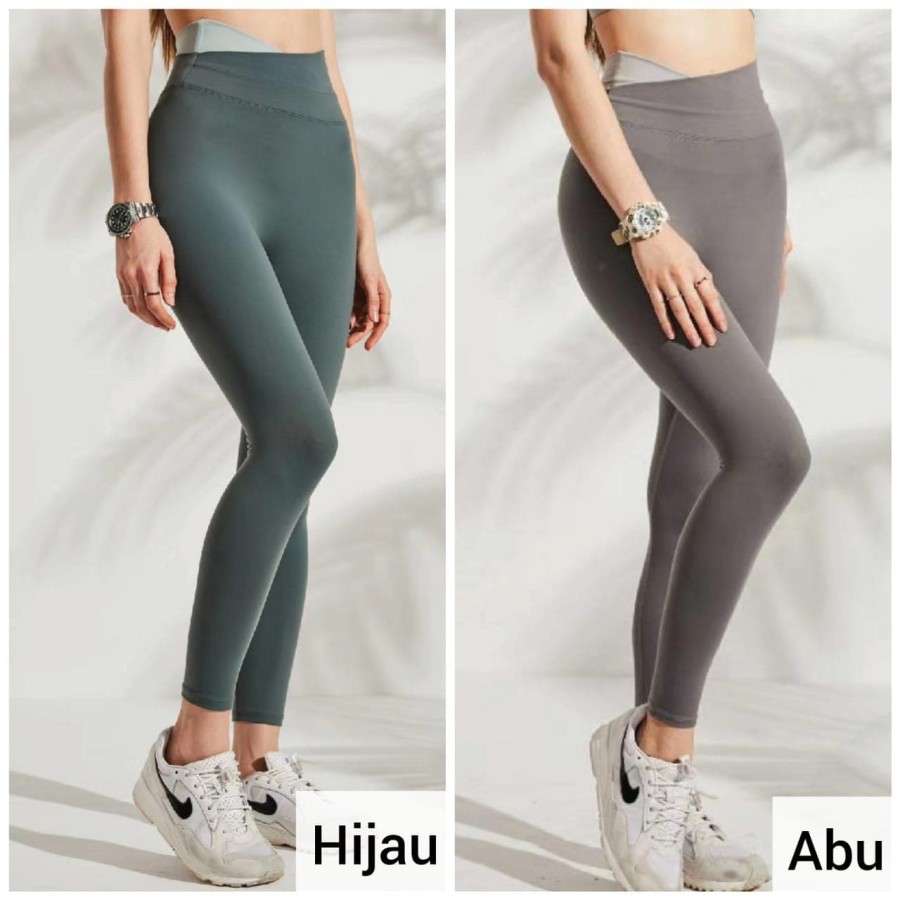 Legging Sports Wanita Panjang / Celana Legging Senam Fitness CK 1121 / Celana Panjang Olahraga Yoga / Legging Wanita Murah
