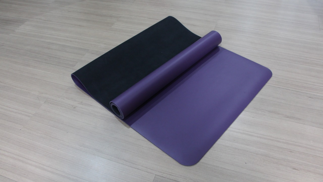 Yoga Mat Premium Rubber Solid Polos Bisa Custom Nama / Matras Yoga Premium Solid Limited Stock 