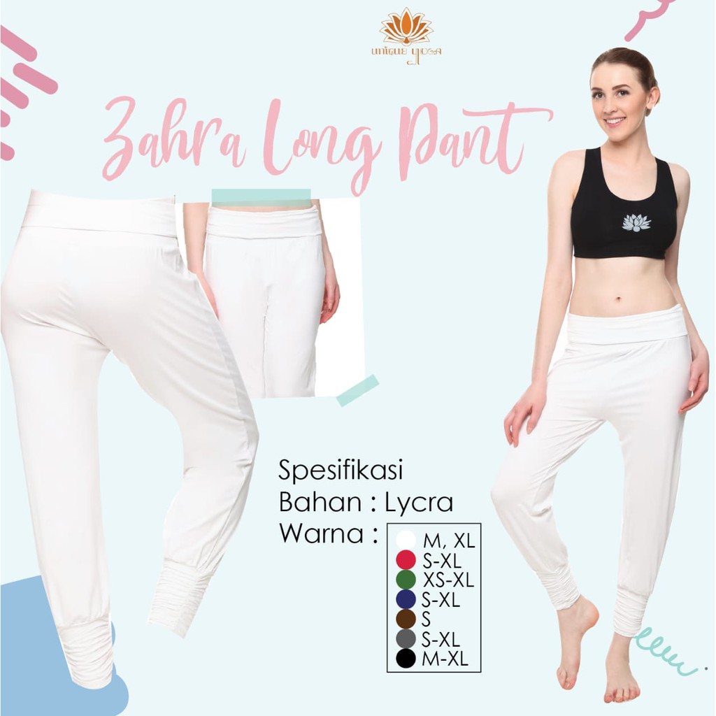 Celana Yoga / Celana Harem / Zahra Long Pant Terlaris