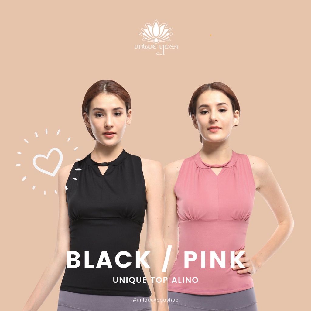 Baju Yoga Alino / Jual Pakaian Senam Wanita/ Atasan Wanita Yoga Terbaru / Baju Olahraga Wanita / Baju Senam Wanita