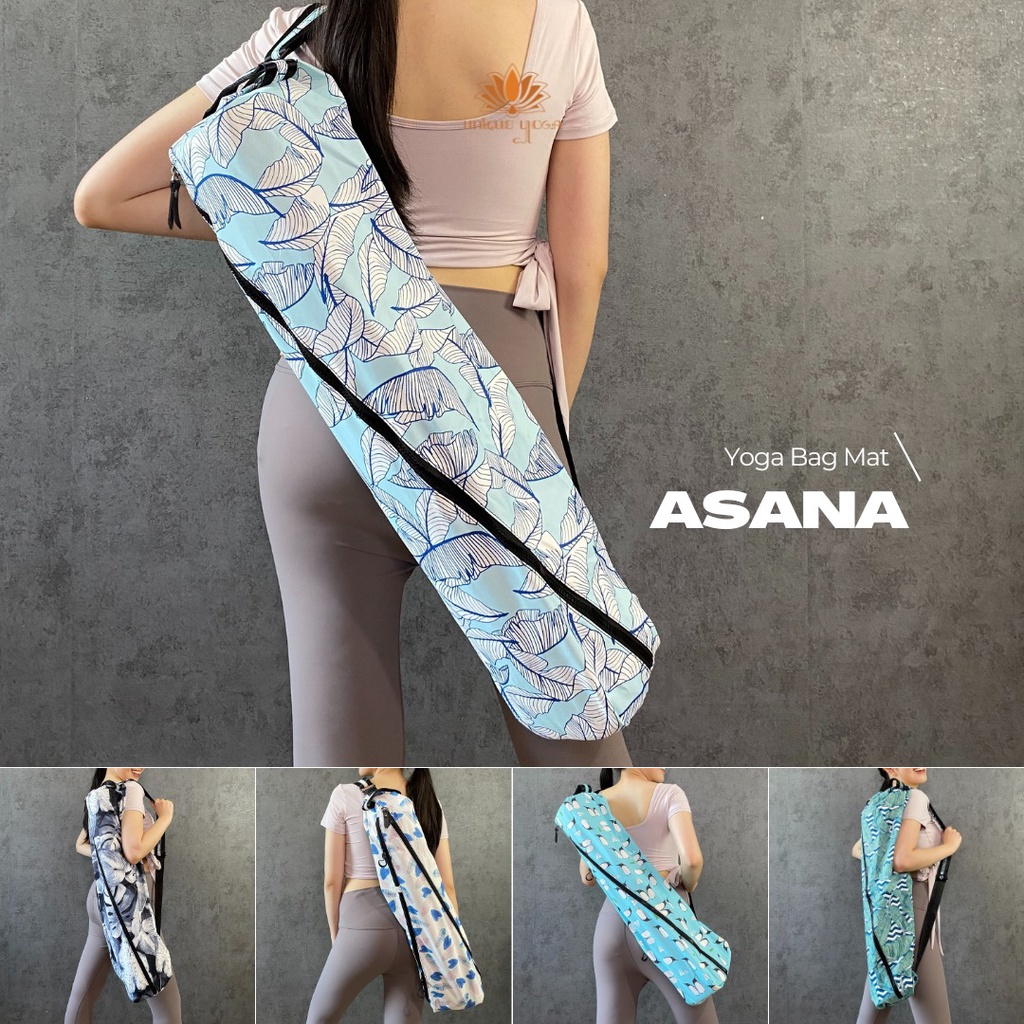 Asana Yoga Bag Mat / Tas Matras Yoga / Tas Olahraga / Tas Motif / Tas Batik Motif Waterproof / Tas Yoga / Tas Yoga Murah