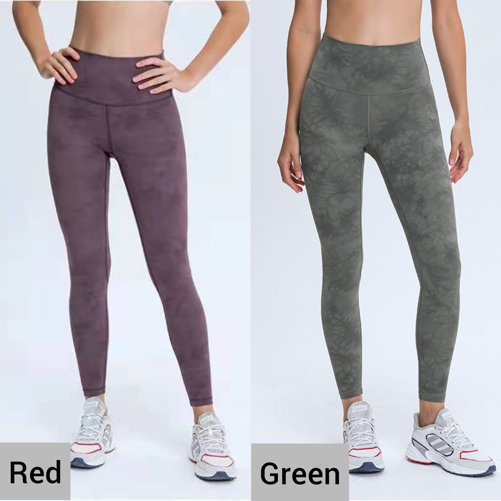 Legging Highwaist Senam Yoga Gym Tie Dye / Legging Yoga Vania DL019 / Celana Sport Wanita / Legging Olahraga Zumba