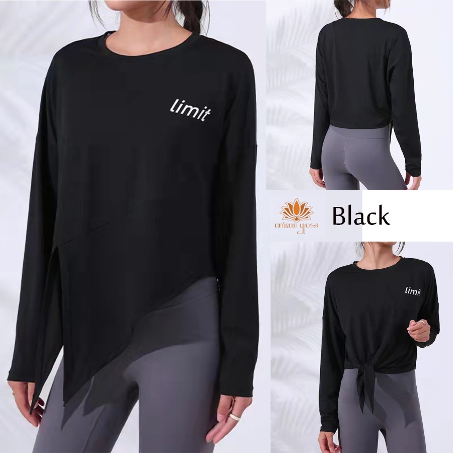 Kaos Lengan Panjang Olahraga Senam Yoga Running / Top Long Sleeve Vania / Top Yoga WT362 / Baju Olahraga Wanita / Baju Olahraga Wanita