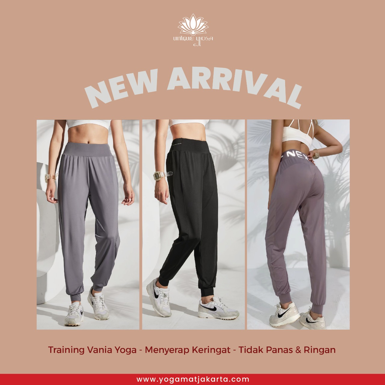 Celana Olahraga / Celana Yoga  Murah / Celana Training Senam Olahraga Yoga Fitness / Yoga Pant Vania CK1151 / Celana Sports Wanita Running Pant