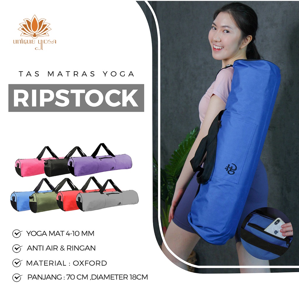 Tas Yoga BB Ripstok / Tas Yoga Murah / Tas Matras Yoga / Bag Yoga Murah / Tas Yoga / Yoga Bag Mat