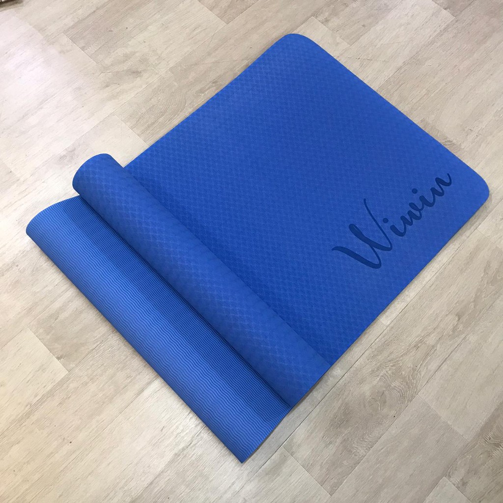Matras Senam / Yoga Mat / Matras TPE Single Layer 8mm / Alas Olahraga Murah Tebal 8mm / Alas Yoga