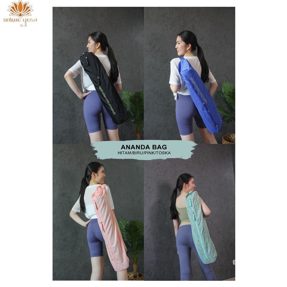 Ananda Yoga Bag Mat / Tas Matras Yoga Premium / Tas Yoga Premium Mat / Tas Yoga Waterproof / Tas Yoga Polos / Tas Yoga