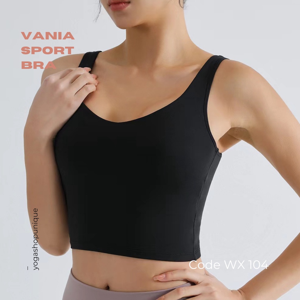 Bra Olarga Wanita / Tank Top Sport Bra Senam Yoga / Atasan Sport Wanita/ Bra Olahraga Yoga / Sport Bra VANIA Code WX 104