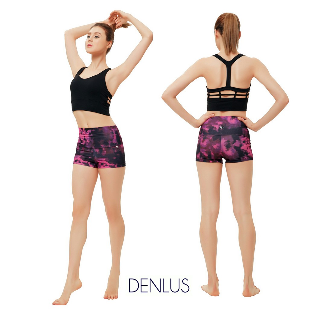 Celana Senam Legging DL 76075 / Short Pant Yoga / Short Pants Murah / Celana Olahraga / Celana Zumba Wanita