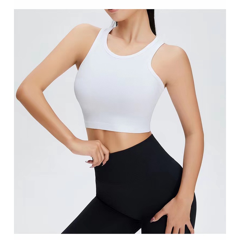 Baju Senam Yoga Tank Top Crop / Top Yoga Vania Crop MS 1017 / Atasan Olahraga Zumba Gym Fitness Yoga / Sport Bra Wanita