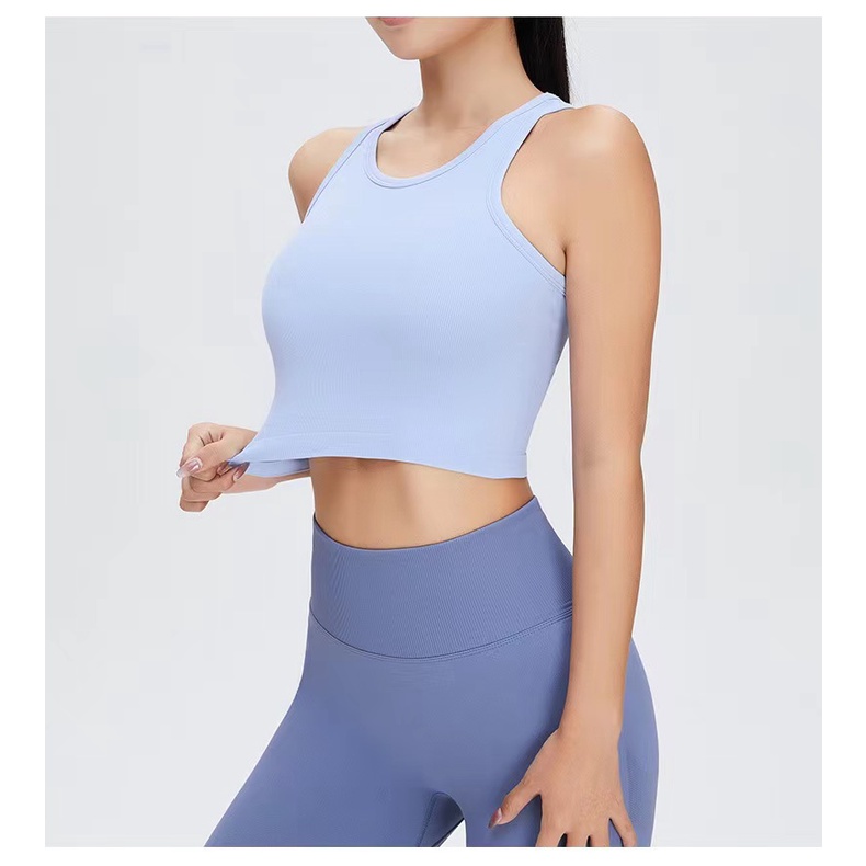 Baju Senam Yoga Tank Top Crop / Top Yoga Vania Crop MS 1017 / Atasan Olahraga Zumba Gym Fitness Yoga / Sport Bra Wanita