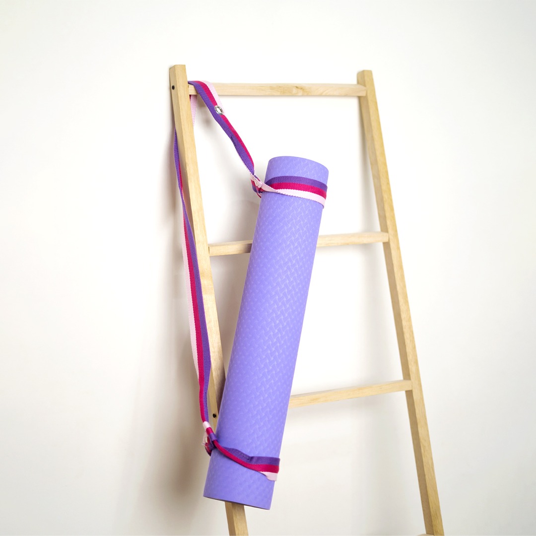 Tali Yoga Mat / Commuter Yoga Mat / Tali Pembawa Matras Corak Motif Terbaru / Tali Matras Yoga / Strap Yoga Fontana