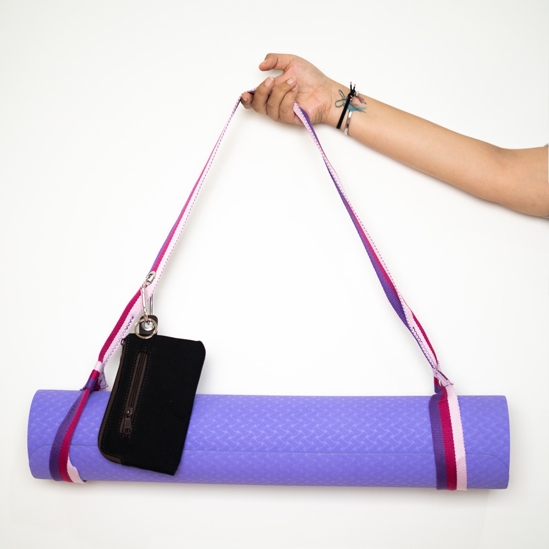 Tali Yoga Mat / Commuter Yoga Mat / Tali Pembawa Matras Corak Motif Terbaru / Tali Matras Yoga / Strap Yoga Fontana