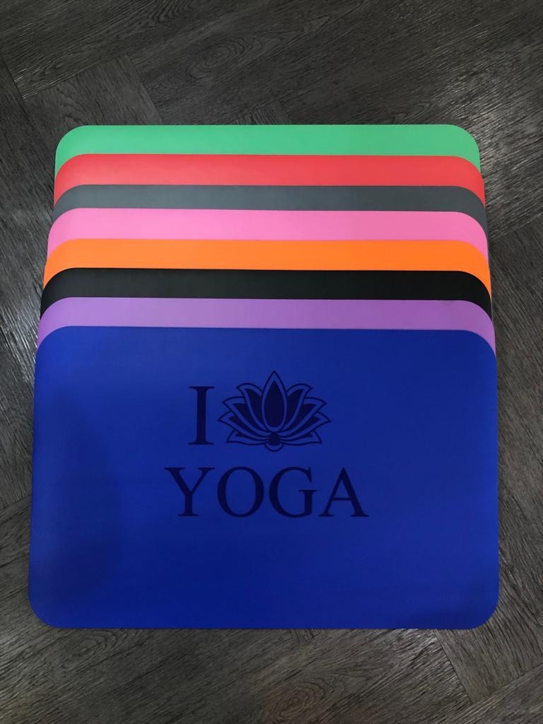 Matras Yoga Minipad / Mini Pad Motif / Matras Yoga Murah / Mini Pad Yoga Murah / Yoga Mat Mini Pad Rubber