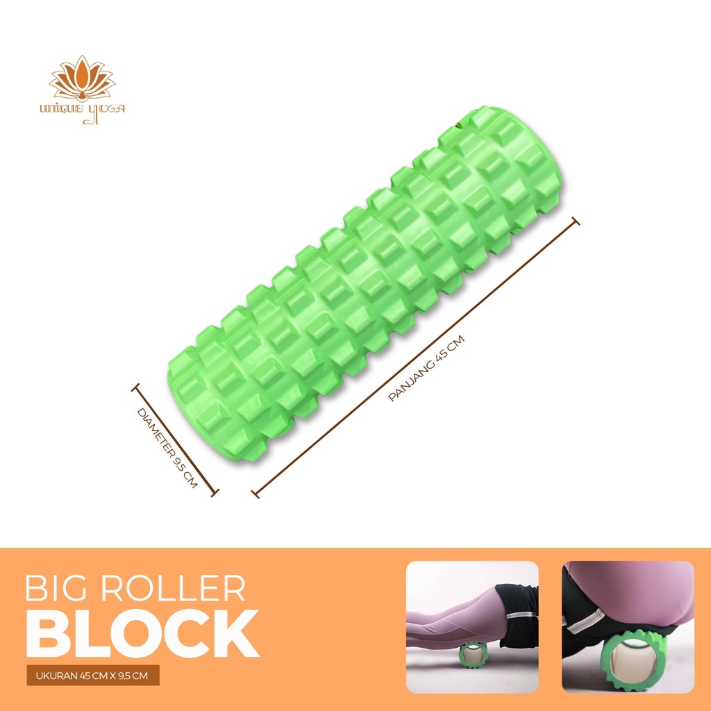 Roller Block Yoga / Roller Foam Block / Block Foam Roller / Roller Block Murah / Roller Block / Block Yoga Pilates