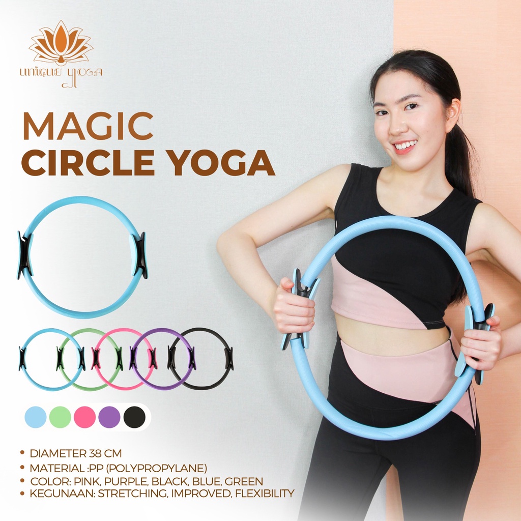 Pilates Magic Circle / Pilates & Yoga Magic Circle Resistance Ring Workout / Yoga Pilates Circle / Yoga Pilates Ring