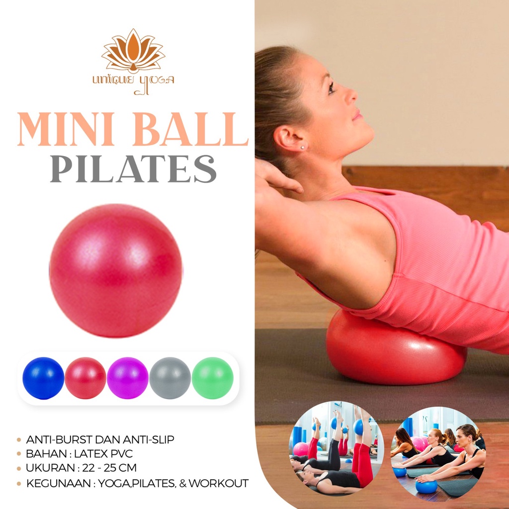 Pilates Mini Ball / Bola Yoga / Bola Pilates Mini / Yoga Ball / Bola Yoga Fitnes Pilates Yoga Anti Burst