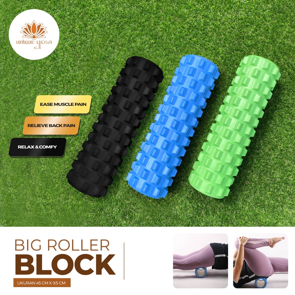 Roller Block Yoga / Roller Foam Block / Block Foam Roller / Roller Block Murah / Roller Block / Block Yoga Pilates