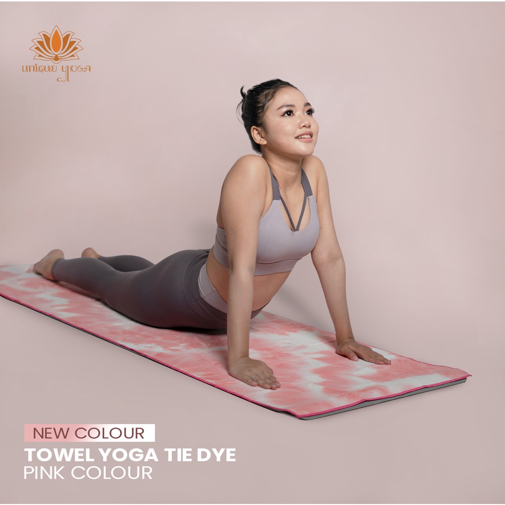 Towel Yoga Rainbow / Yoga Towel Tie Dye / Handuk Senam Yoga / Towel Yoga For Hot Yoga / Towel Yoga / Alas Matras Yoga