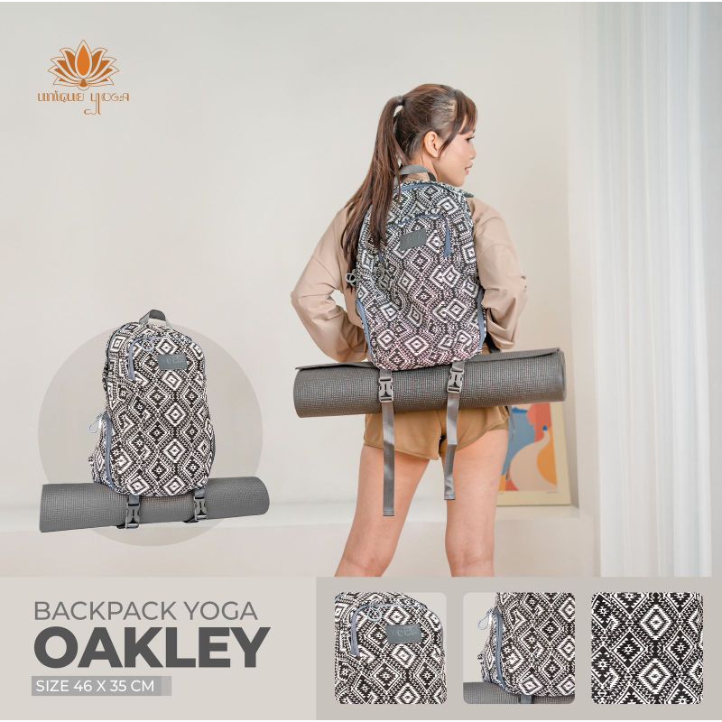 Bagpack Yoga Oakley / Backpack GYM / Backpack Yoga Pilates / Bagpack Mat Yoga / Yoga Bag Backpack / Tas Camping 