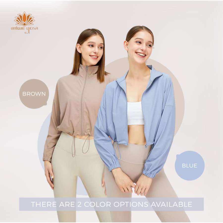 Jacket Sporty Oversize Light Weight / Jaket Olahraga Yoga Wanita Tiffany / Sporty Jacket Oversize Tiffany TM0121
