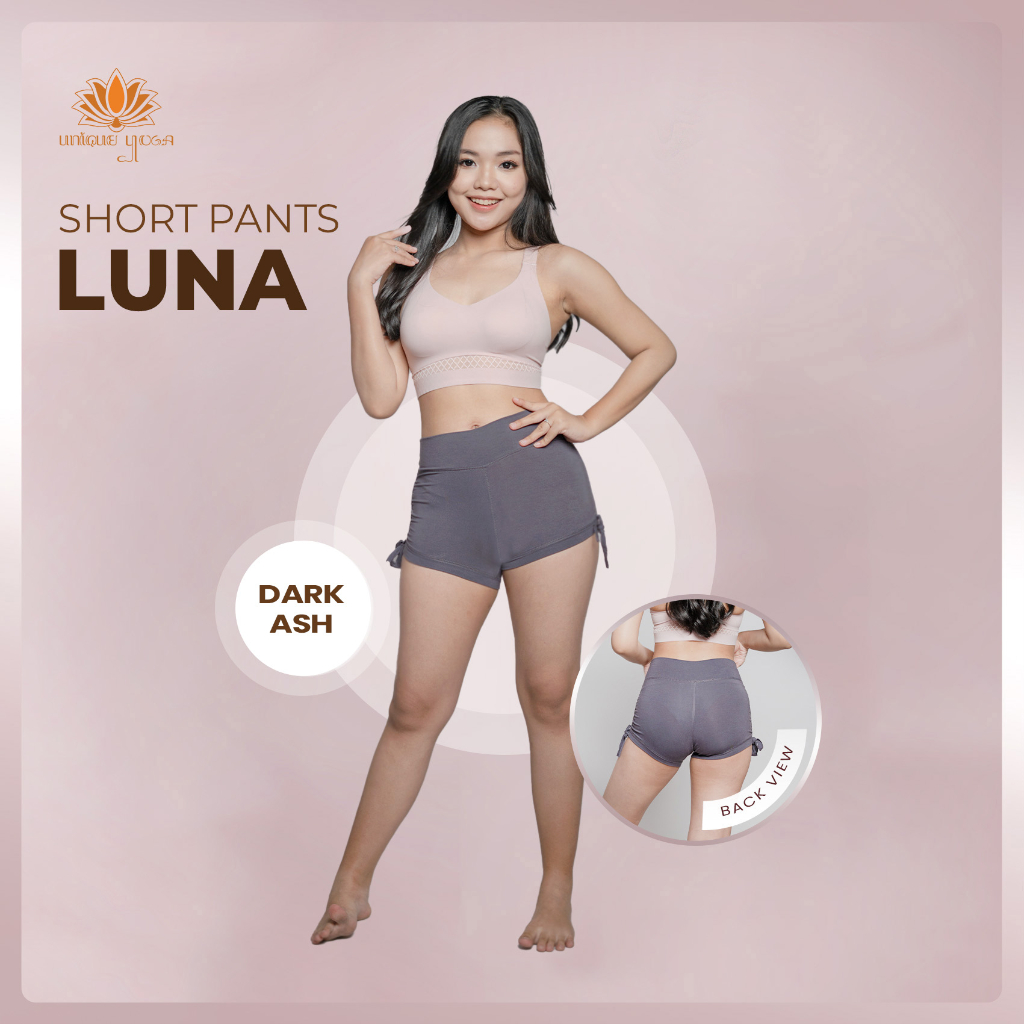 Celana Pendek Senam Yoga Pole Dance / Short Pant Luna / Short Pants Yoga / Short Pants Murah