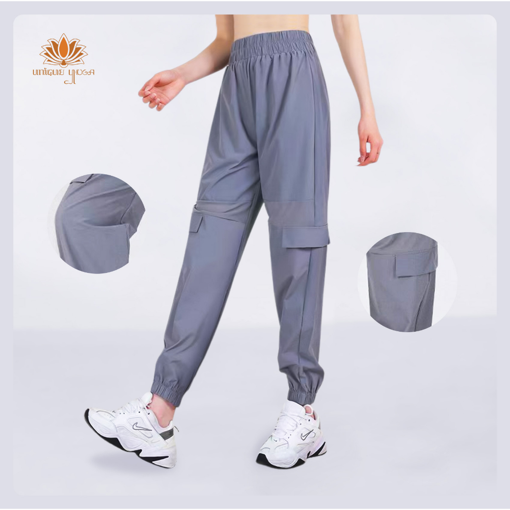 Training Jogger Pant Dry Fit Yoga Sport Dance / Celana Jogger Harem Wanita / Training Pant Dry Fit Nikita CK1162 