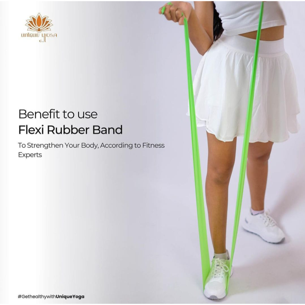 Strap Yoga Murah / Elastis Band / Belt Karet / Strap Yoga Karet / Resistance Elastis Band Yoga / Flexi Band Yoga