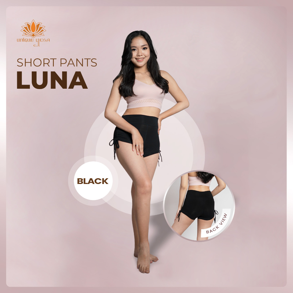 Celana Pendek Senam Yoga Pole Dance / Short Pant Luna / Short Pants Yoga / Short Pants Murah