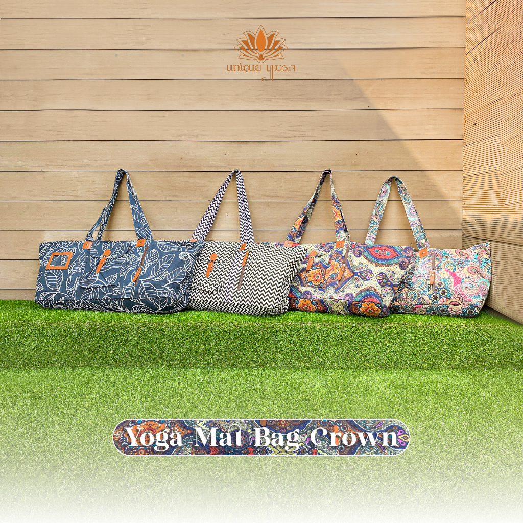 Tas Yoga / Crown Yoga Bag / Tas Yoga Terbaru / Tas Matras Yoga / Tas Yoga Besar / Tas Yoga Motif / Crown Yoga Bag Large